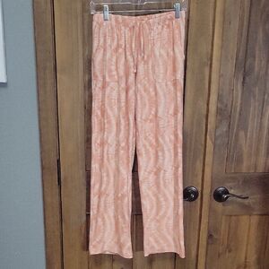 Orange Tie-Dye Lounge Pants